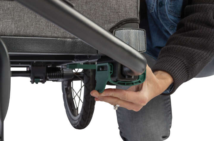 TRIXIE Jogger-Umbausatz für Fahrradanhänger